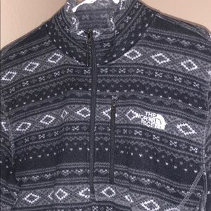 The North Face pullover zip jacket